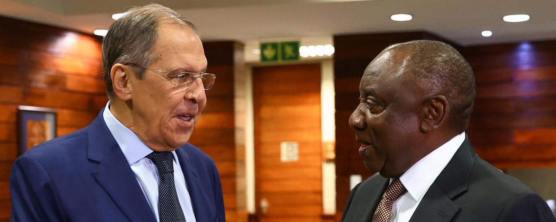 Russian Foreign Minister Sergey Lavrov's visit to South Africa Russian Foreign Minister Sergey Lavrov's visit to South Africa - Sputnik International, 1920, 28.02.2023