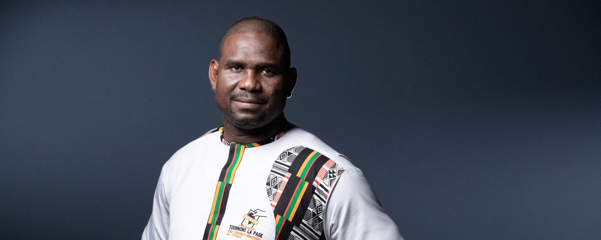 Nigerien activist and coordinator of 'Tournons la page Niger' Maikoul Zodi poses during a photo session in Paris on June 15, 2022 - Sputnik International, 1920, 01.03.2023
