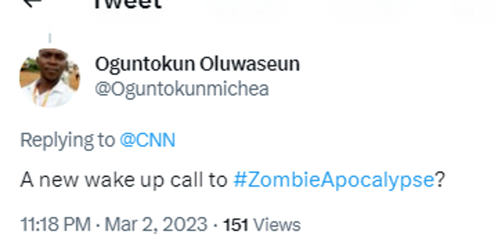 Twitter screenshot. - Sputnik International, 1920, 04.03.2023