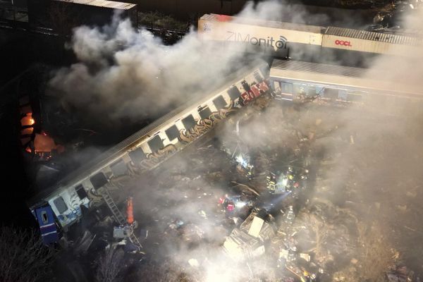 On 1 March 2023, a passenger train collided with a freight train some 380km (235 miles) north of Athens, near Larissa in Greece. Several train cars were derailed and as a result, 57 people died and 48 were injured. - Sputnik International
