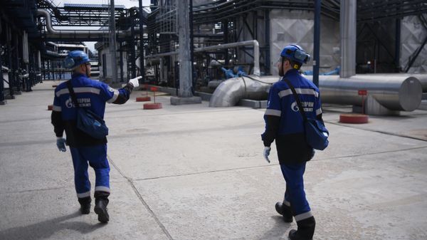 Gazprom Neft Oil Refinery in Moscow, Kapotnya District. - Sputnik International