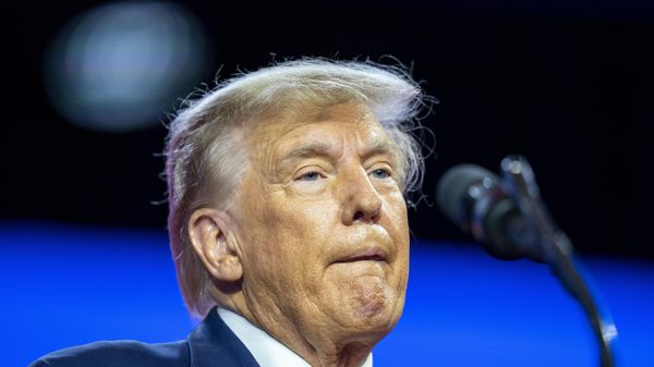 Former President Donald Trump speaks at the Conservative Political Action Conference, CPAC 2023, Saturday, March 4, 2023, at National Harbor in Oxon Hill, Md.  - Sputnik International