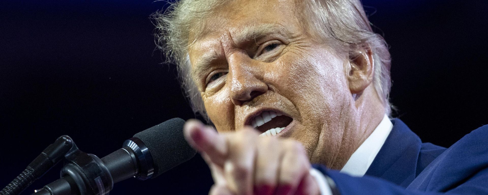 Former President Donald Trump speaks at the Conservative Political Action Conference, CPAC 2023, Saturday, March 4, 2023, at National Harbor in Oxon Hill, Md. - Sputnik International, 1920, 12.06.2023