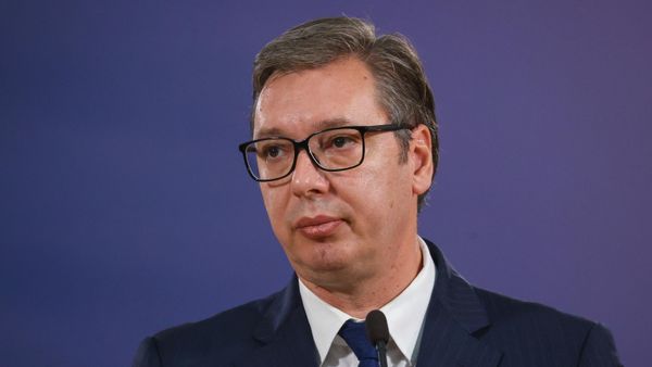 Serbian President Aleksandar Vucic speaks at a news conference - Sputnik International
