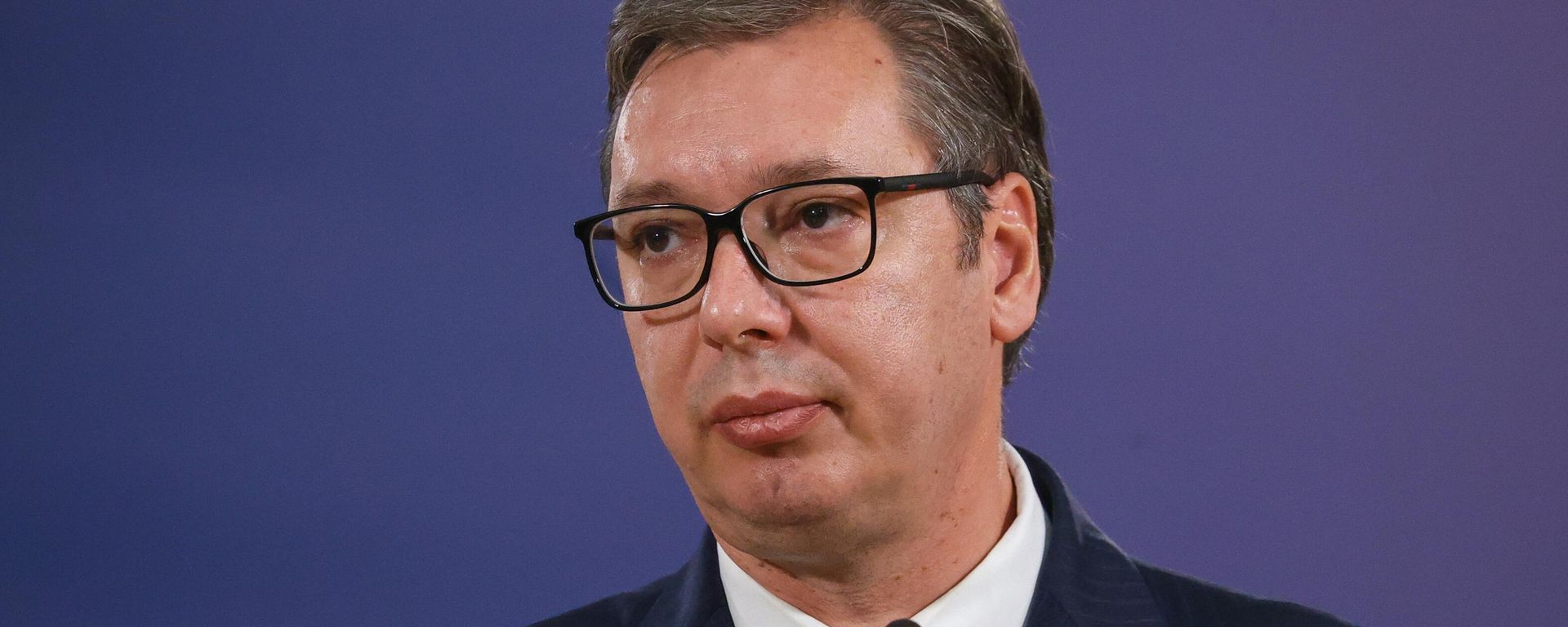 Serbian President Aleksandar Vucic speaks at a news conference - Sputnik International, 1920, 05.03.2023