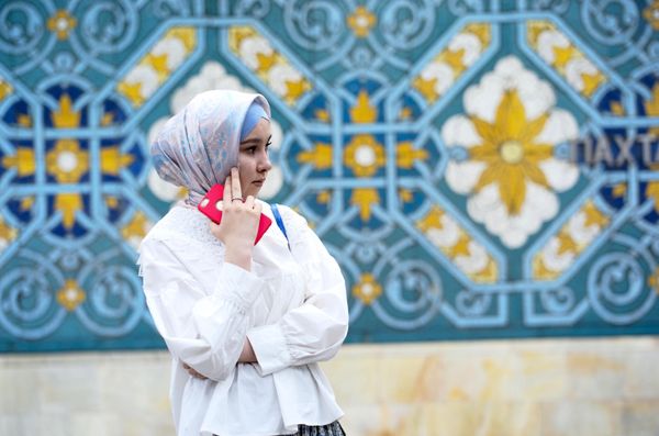 A girl at the Pakhtakor metro station in Tashkent, Uzbekistan.  - Sputnik International