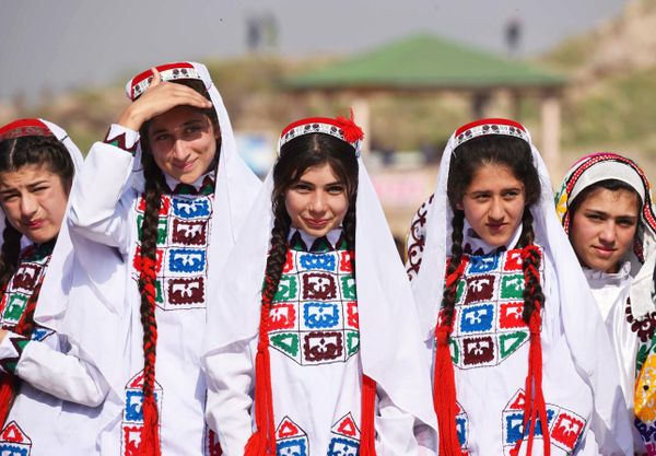 Participants in the celebration of Navruz in the Hissar fortress in Tajikistan. - Sputnik International