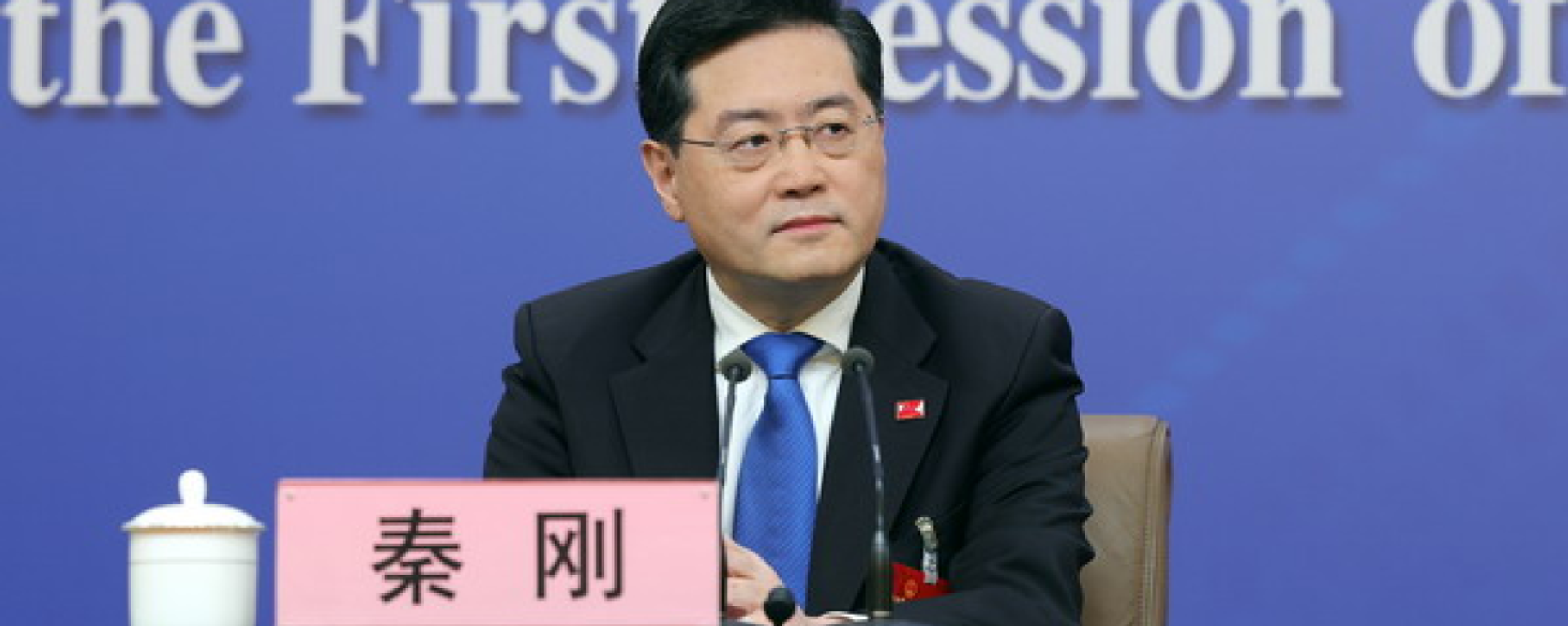 Chinese Foreign Minister Qin Gang answers questions at a press conference on March 7, 2023 Chinese Foreign Minister Qin Gang answers questions at a press conference on March 7, 2023 - Sputnik International, 1920, 07.03.2023