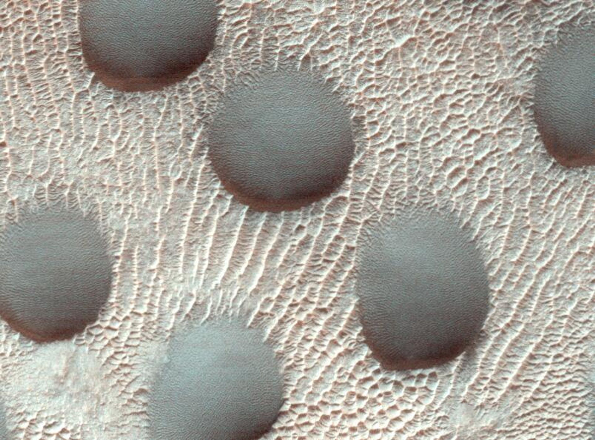 Circular Sand Dunes on the surface of Mars - Sputnik International, 1920, 09.03.2023