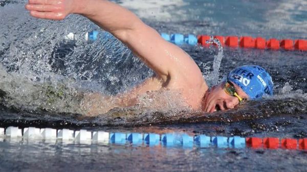 Vitaliy Kochnev, a Russian Paralympic swimmer from Komsomolsk. - Sputnik International