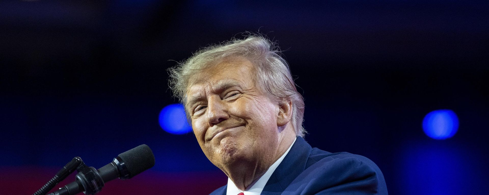 Former President Donald Trump speaks at the Conservative Political Action Conference (CPAC) - Sputnik International, 1920, 02.10.2023
