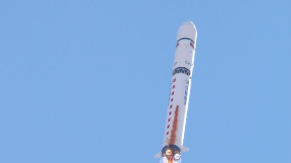  Launch of the first Venezuelan Earth observation satellite, VRSS-1 / Miranda, by the LM-2D launch vehicle. - Sputnik International