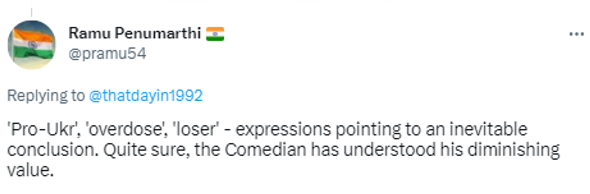 Twitter screenshot. - Sputnik International, 1920, 10.03.2023