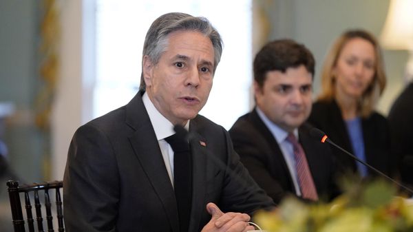Secretary of State Antony Blinken speaks during a meeting with Foreign Minister of Trinidad and Tobago Amery Browne, Tuesday, March 7, 2023, at the U.S. State Department in Washington.  - Sputnik International