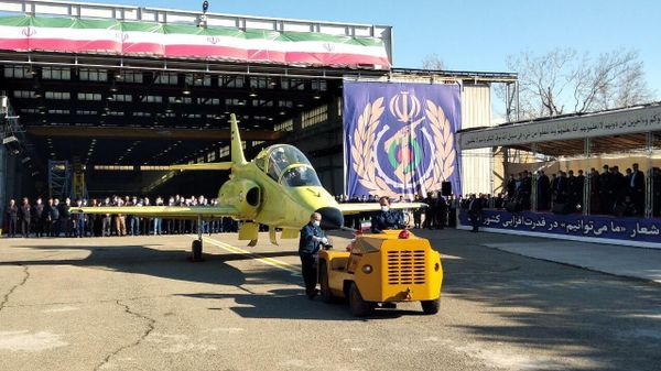 New production model Yasin trainer/CAS aircraft unveiled in Tehran. - Sputnik International