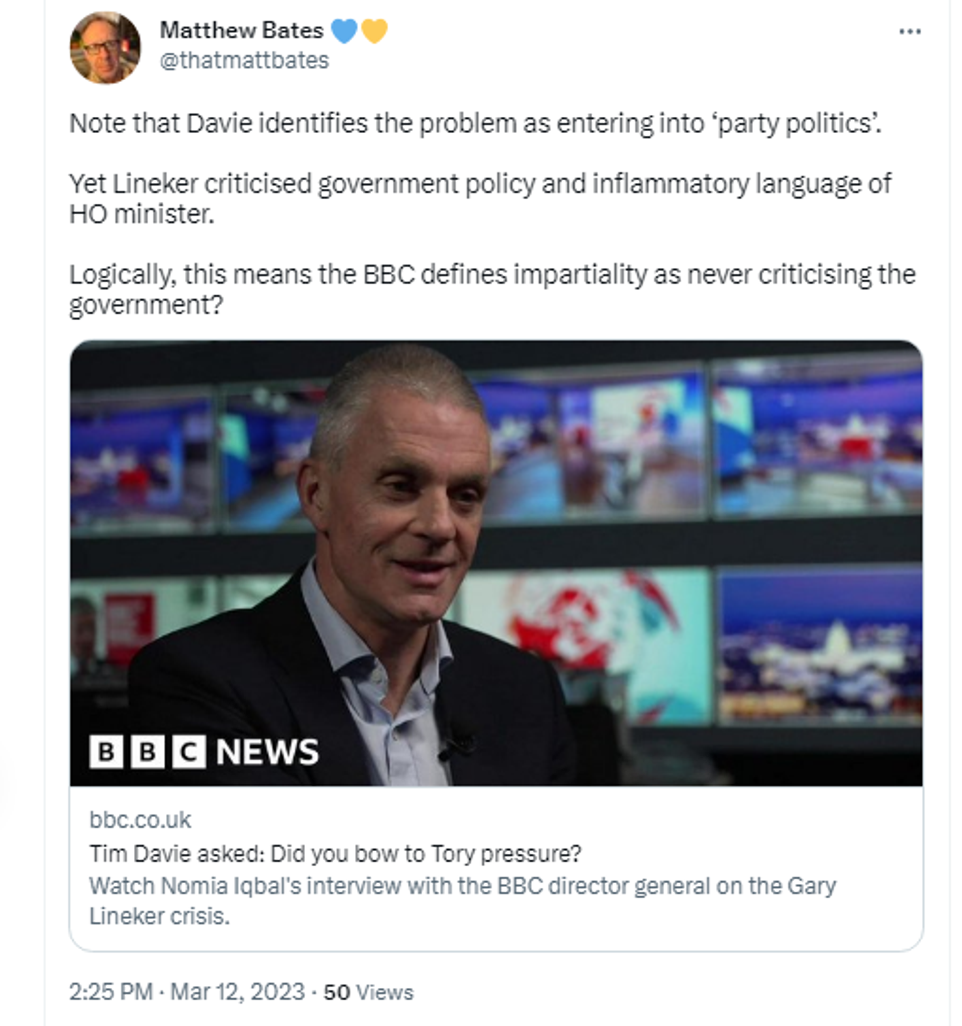 Twitter screenshot. - Sputnik International, 1920, 12.03.2023