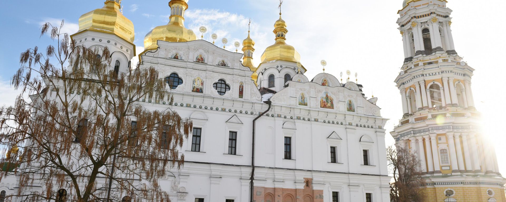 A general view shows the Uspensky Cathedral of the Kiev Pechersk Lavra monastery in Kiev - Sputnik International, 1920, 16.03.2023