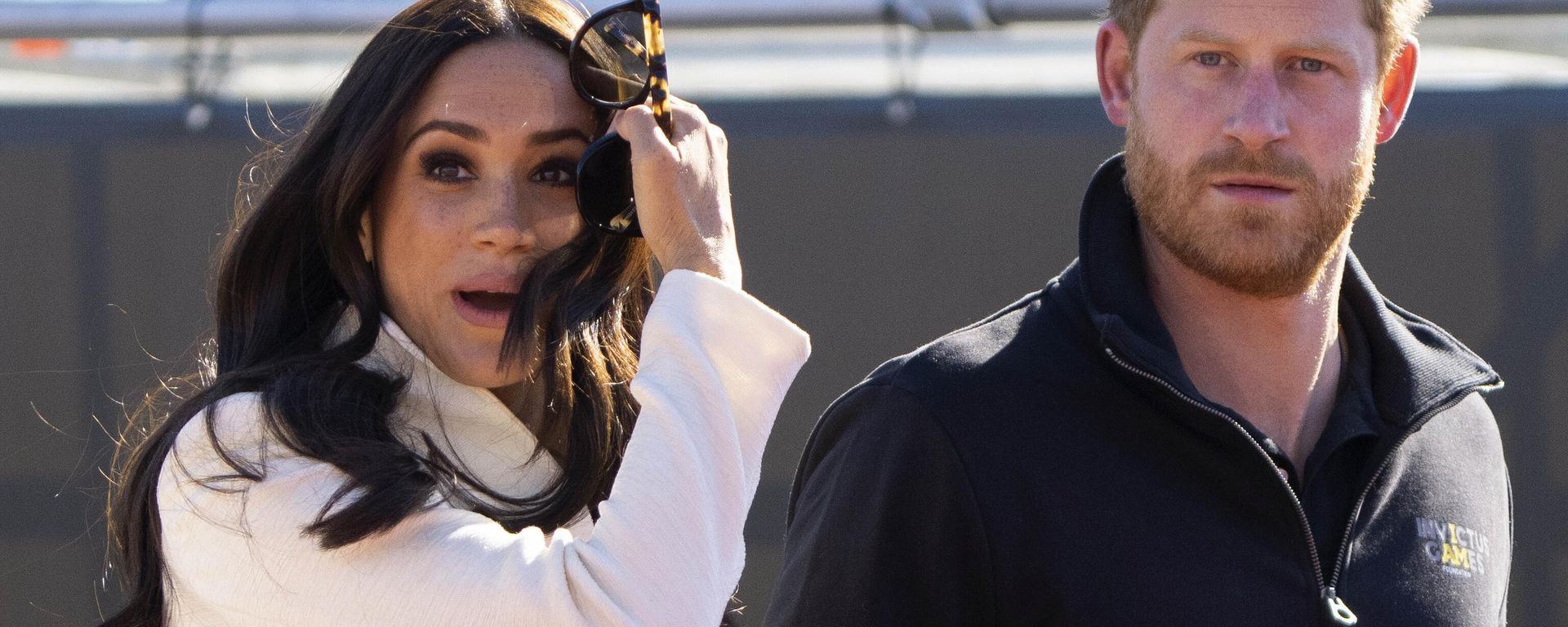 Prince Harry and Meghan Markle, Duke and Duchess of Sussex visit the track and field event at the Invictus Games in The Hague, Netherlands, Sunday, April 17, 2022. Prince Harry and his wife, Meghan, have been asked to vacate their home in Britain. Frogmore Cottage, located on the grounds of Windsor Castle west of London, had been intended as the couple’s main residence before they gave up royal duties and moved to Southern California. - Sputnik International, 1920, 12.04.2023