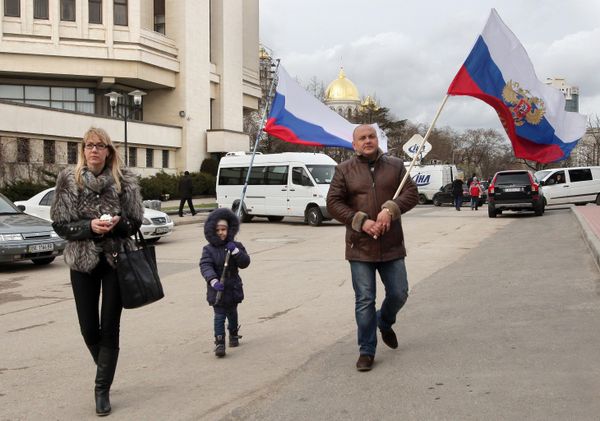 Residents of Simferopol openly expressed their desire to become part of Russia.  - Sputnik International