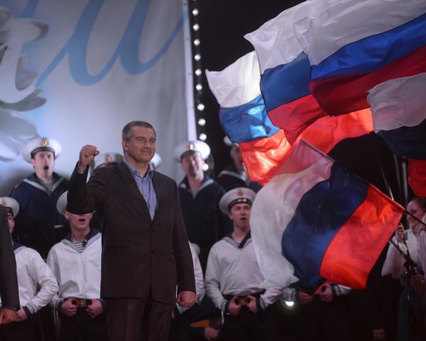 Crimea's then-prime minister attended the "Crimea-Spring" concert and addressed the people of the peninsula.   - Sputnik International