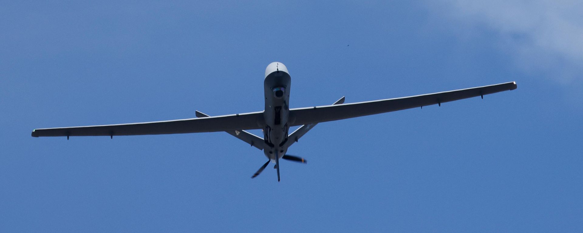 A General Atomics MQ-9 Reaper unmanned aerial vehicle drone. A General Atomics MQ-9 Reaper unmanned aerial vehicle drone. - Sputnik International, 1920, 17.03.2023
