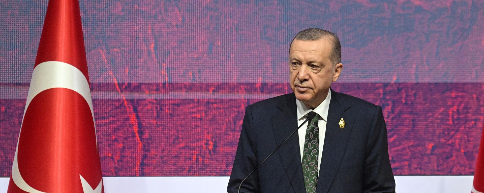 Turkish President Recep Tayyip Erdogan at the G20 Summit in Bali. File photo. - Sputnik International, 1920, 03.05.2024