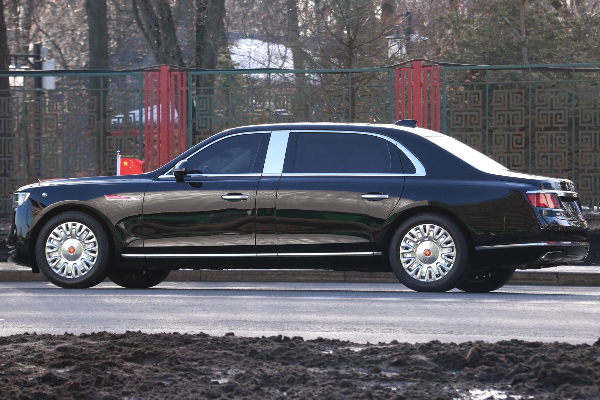 Hongqi N701 limousine in Moscow. - Sputnik International, 1920, 20.03.2023