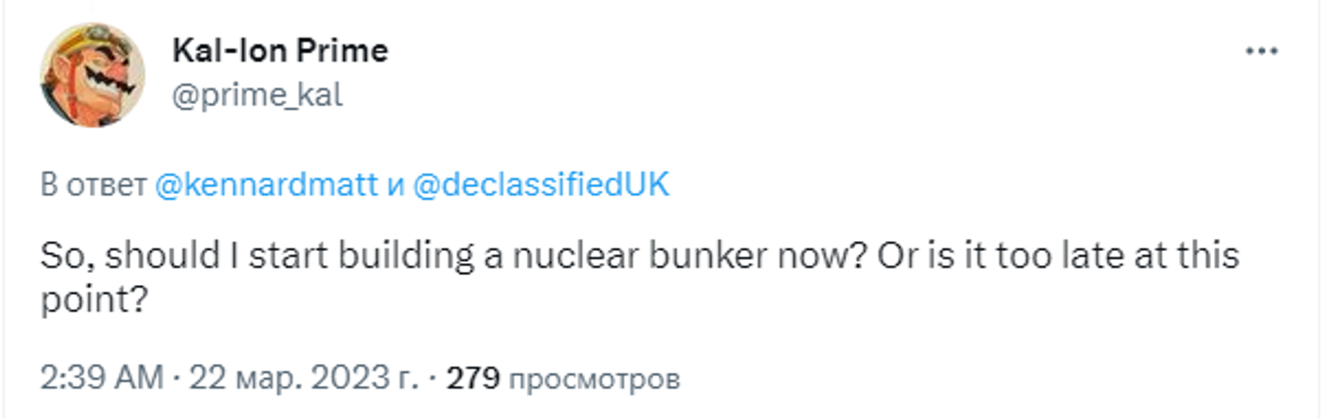 Twitter screenshot - Sputnik International, 1920, 22.03.2023