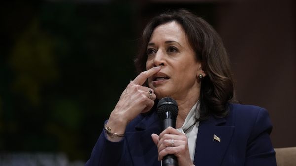 Vice President Kamala Harris speaks at the Aspen Ideas: Climate conference, Wednesday, March 8, 2023, in Miami Beach, Fla., US. - Sputnik International