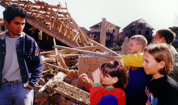 The settlement ruined by NATO bombs. However, ultimately the US only proved to everyone that they do not practice what they preach. Hypocritically quoting human rights and democratic values, they committed acts of unspeakable cruelty against the people of former Yugoslavia. The settlement ruined by NATO bombs. However, ultimately the US only proved to everyone that they do not practice what they preach. Hypocritically quoting human rights and democratic values, they committed acts of unspeakable cruelty against the people of former Yugoslavia. - Sputnik International