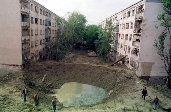 Schoolyard after NATO bombing. As a result of NATO aggression, 25,000 buildings including 69 schools, 19 hospitals and 176 historic monuments were damaged or destroyed. Schoolyard after NATO bombing. As a result of NATO aggression, 25,000 buildings including 69 schools, 19 hospitals and 176 historic monuments were damaged or destroyed. - Sputnik International