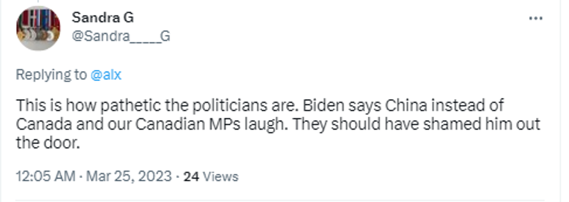 Twitter screenshot. - Sputnik International, 1920, 25.03.2023