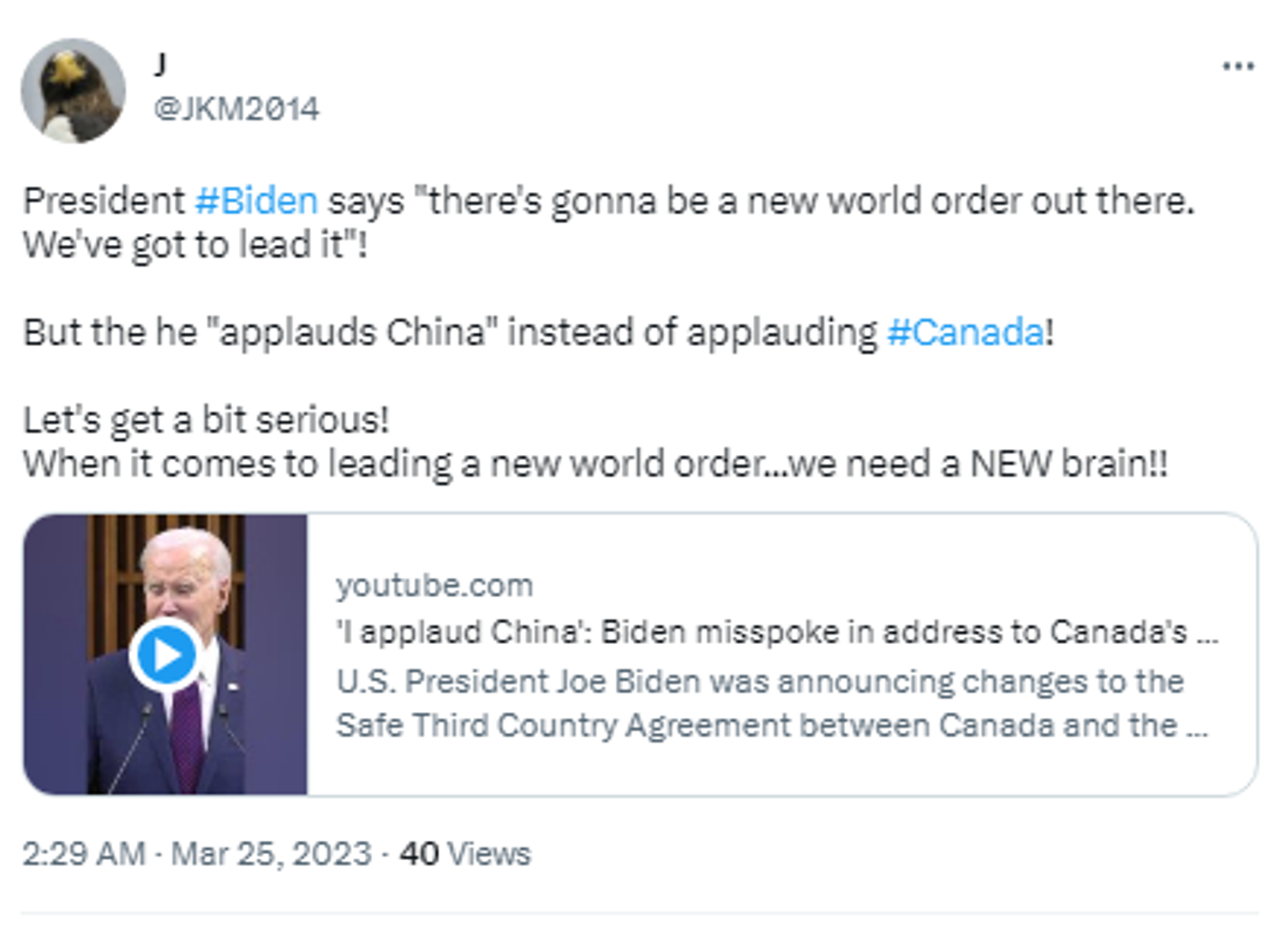 Twitter screenshot. - Sputnik International, 1920, 25.03.2023