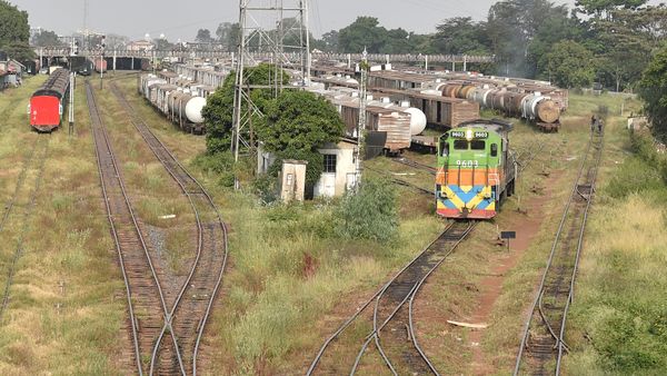 This general view shows the old Kenya Railways exchange terminal the Kenyan capital, Nairobi on January 9, 2018 - Sputnik International