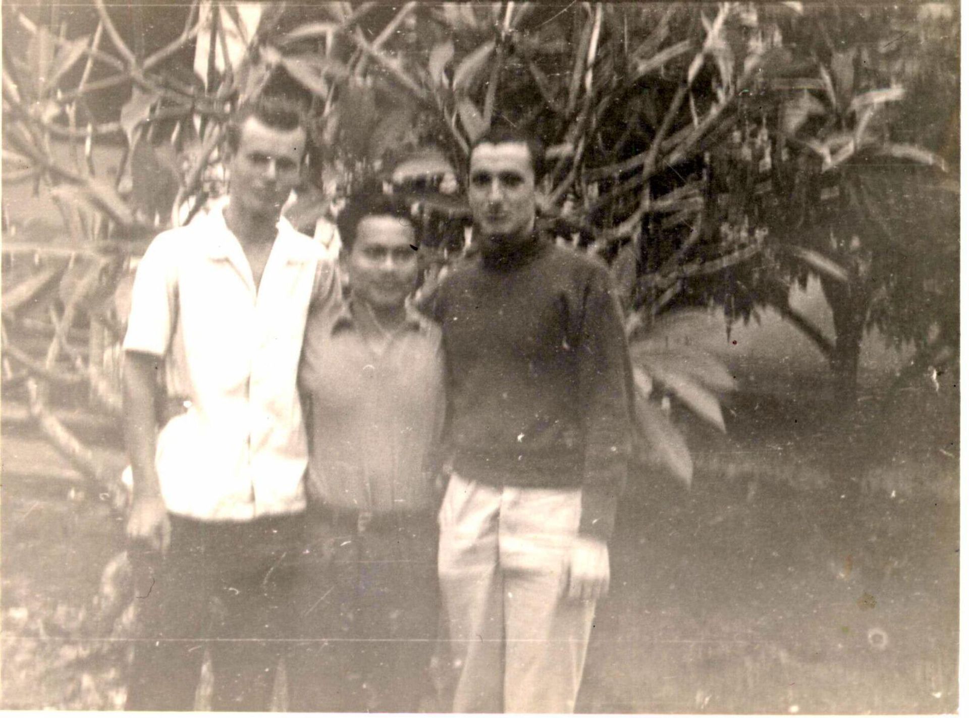 Guards Senior Sergeant Nikolay Kolesnik, Sergeant Anatoly Melnik, Vietnam, October 1965. Guards Senior Sergeant Nikolay Kolesnik, Sergeant Anatoly Melnik, Vietnam, October 1965. - Sputnik International, 1920, 28.03.2023