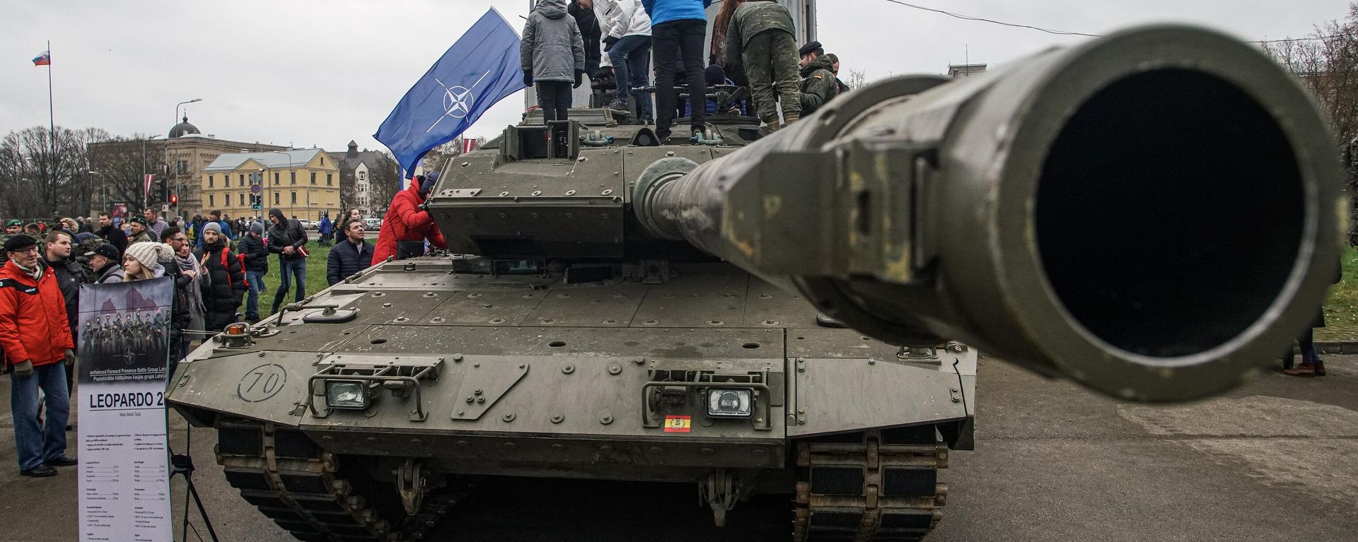 Leopard 2 battle tank - Sputnik International, 1920, 01.04.2023