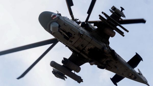 Russia's Ka-52 helicopter. File photo - Sputnik International
