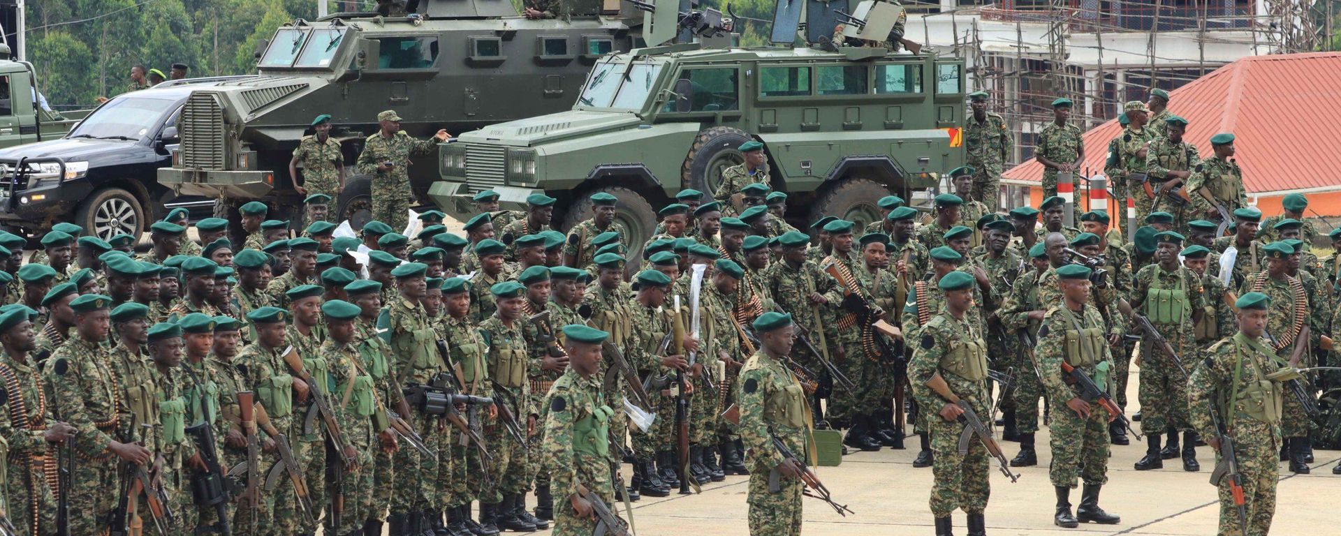 The flagging-off of the Uganda Peoples’ Defence Forces Contingent to serve under the East African Community Regional Force (EACRF) in the Eastern Democratic Republic of Congo - Sputnik International, 1920, 30.03.2023