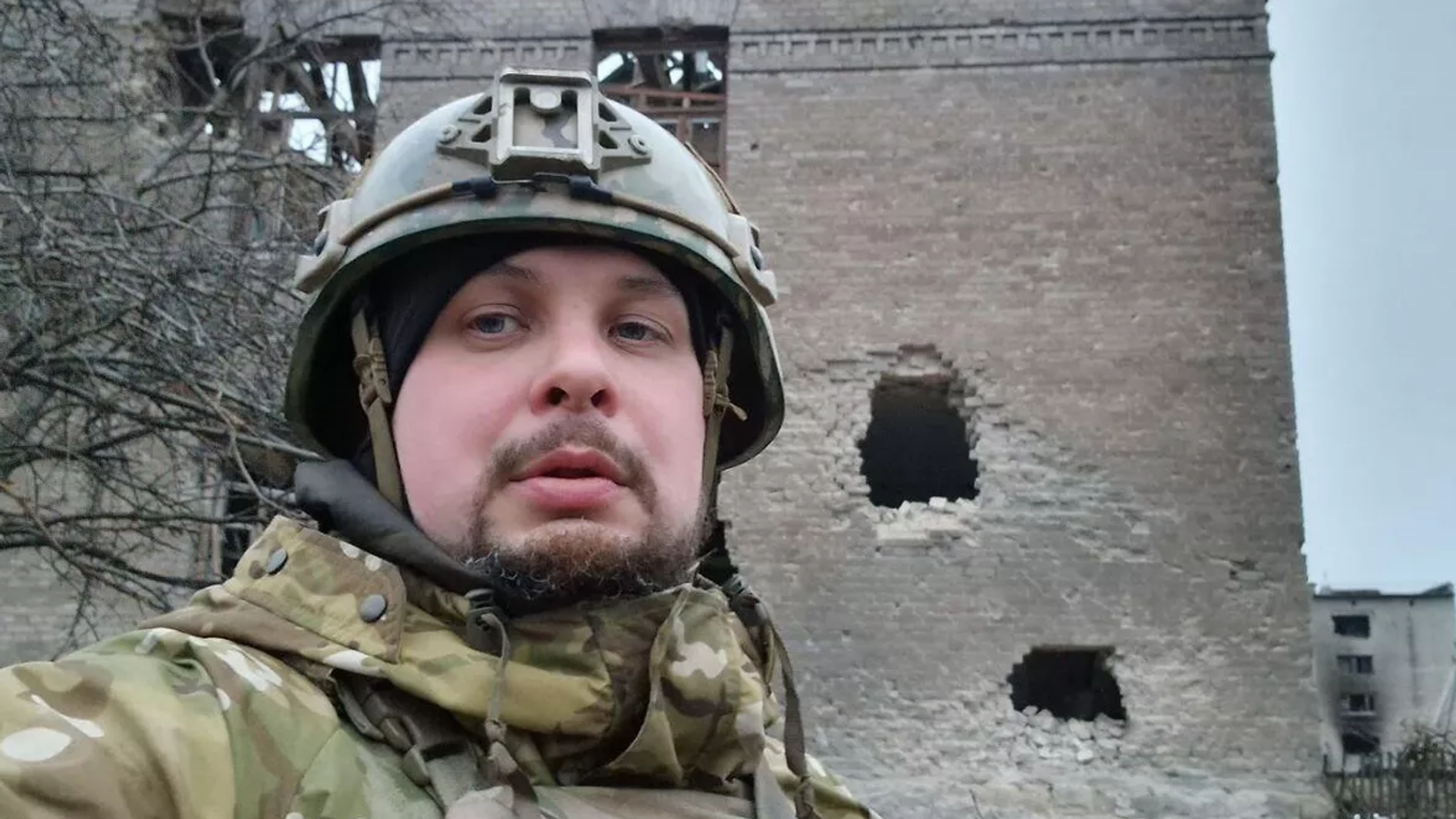 Vladlen Tatarsky, real name Maxim Fomin, Donbass militiaman and war correspondent. Vladlen Tatarsky, real name Maxim Fomin, Donbass militiaman and war correspondent. - Sputnik International, 1920, 02.04.2023