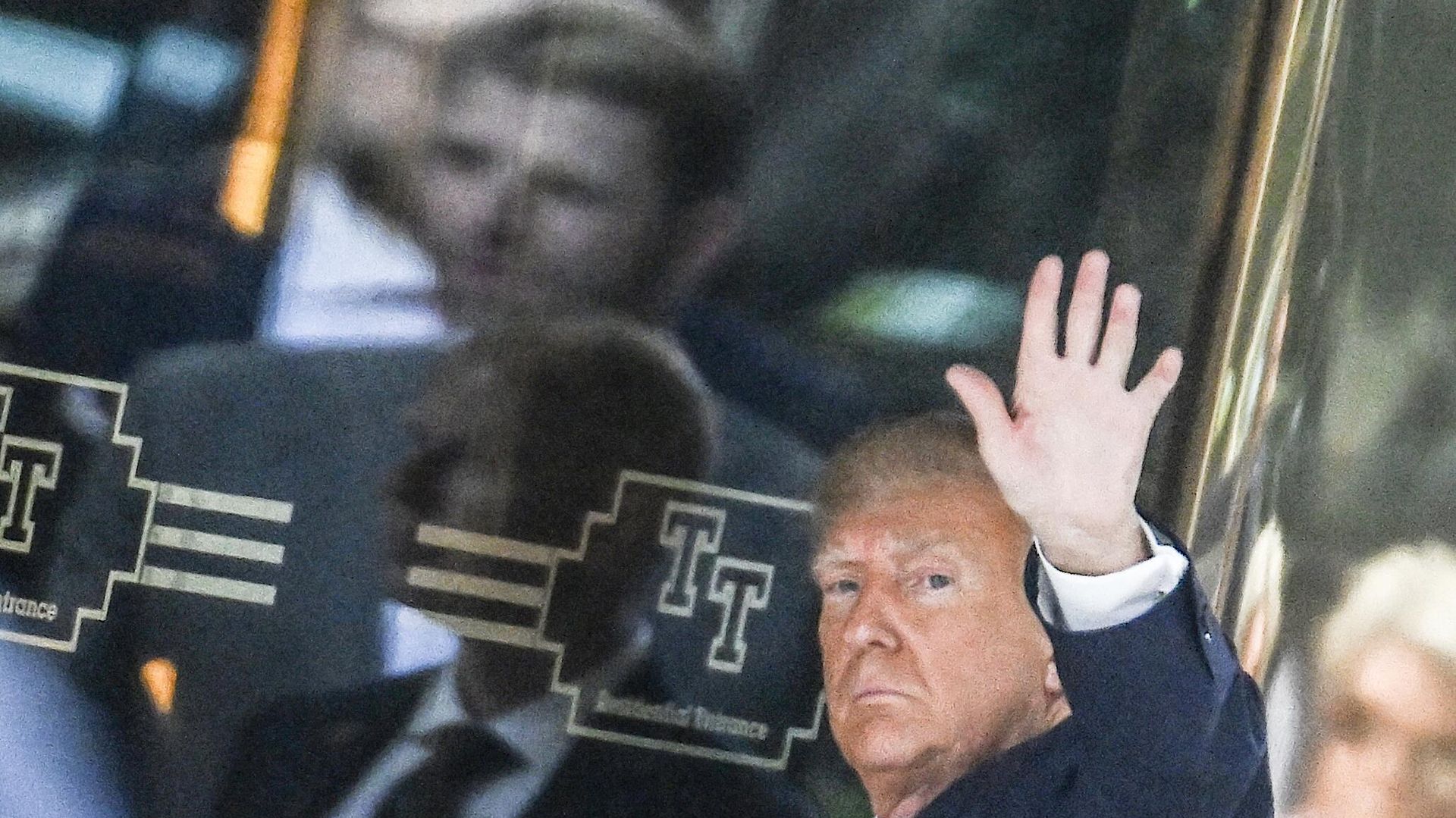 Former US president Donald Trump arrives at Trump Tower in New York on April 3, 2023. - Sputnik International, 1920, 04.04.2023