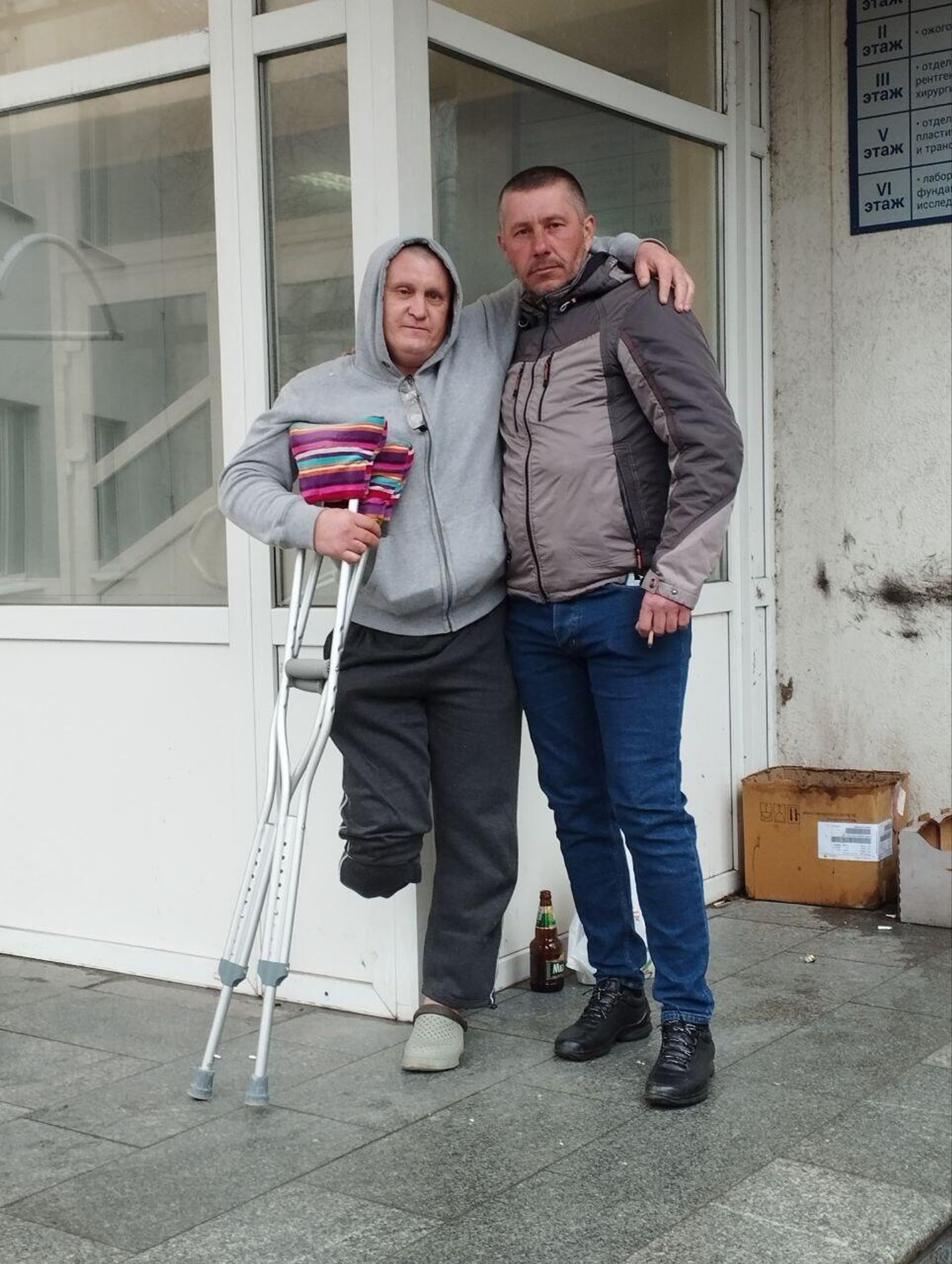 Igor Kikhtenko and a friend. - Sputnik International, 1920, 04.04.2023