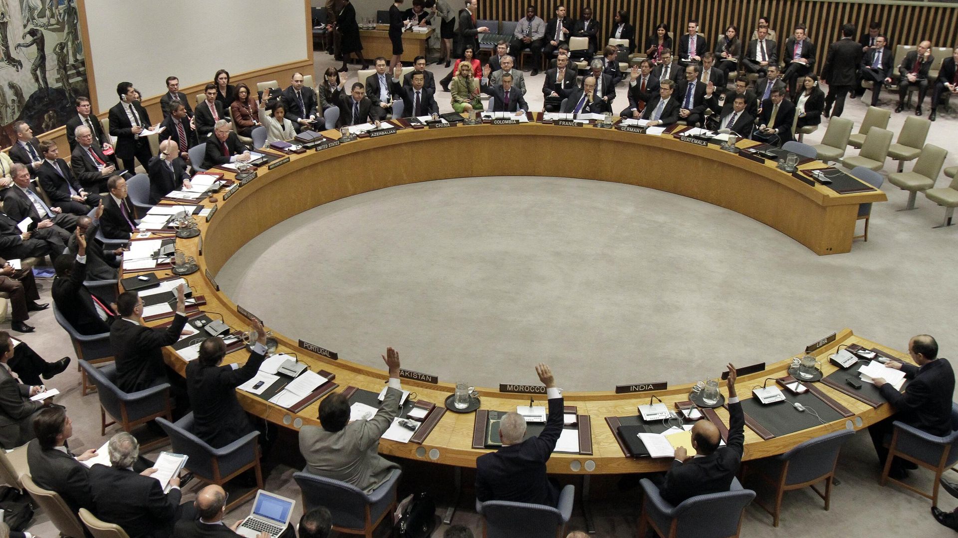 The U.N. Security Council March 12, 2012.  - Sputnik International, 1920, 22.01.2024