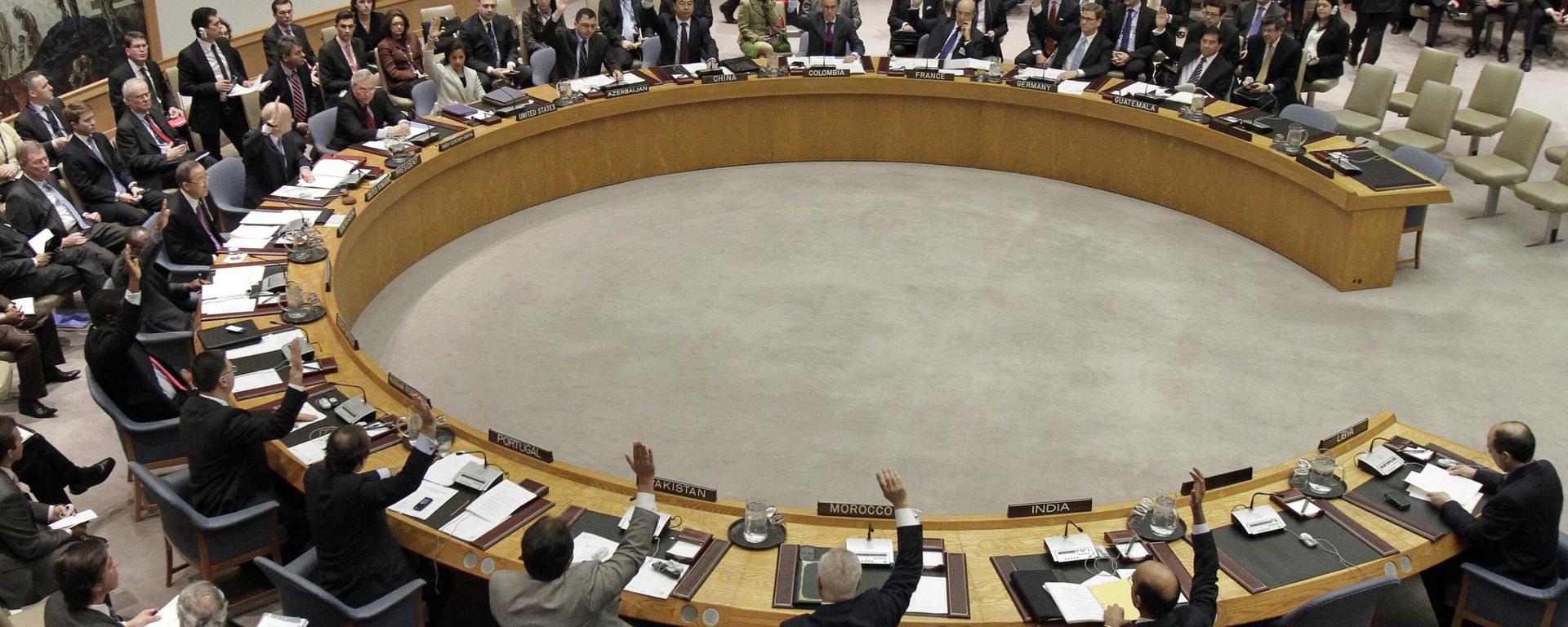 The U.N. Security Council March 12, 2012. The U.N. Security Council March 12, 2012. - Sputnik International, 1920, 22.01.2024