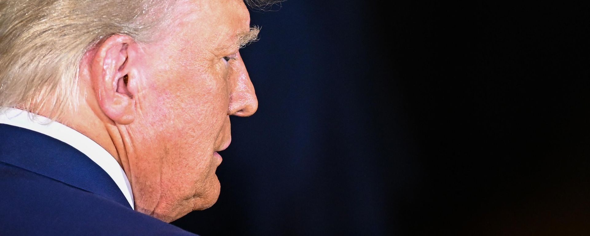 Former US president Donald Trump at his Mar-a-Lago estate in Palm Beach, Florida, on April 4, 2023.  - Sputnik International, 1920, 07.04.2023
