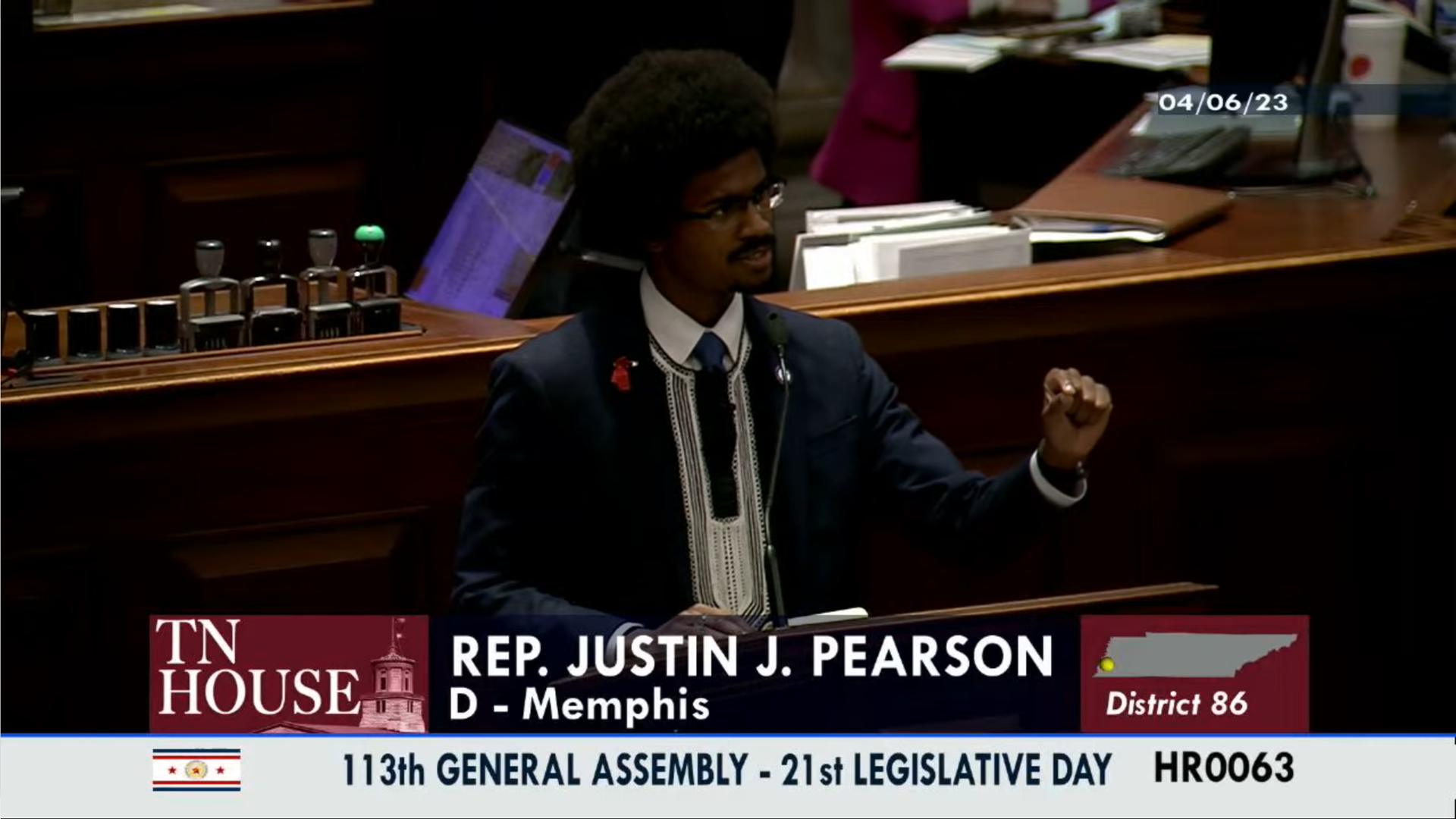 Tennessee State Rep Justin J Pearson - Sputnik International, 1920, 07.04.2023