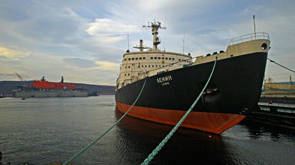 The nuclear icebreaker Lenin  - Sputnik International