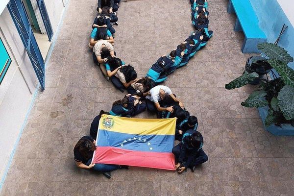 Children at the Venezuelan Turca Maarif international schools in Caracas show their solidarity with the victims of the 2023 earthquake in Turkiye and Syria. Children at the Venezuelan Turca Maarif international schools in Caracas show their solidarity with the victims of the 2023 earthquake in Turkiye and Syria. - Sputnik International