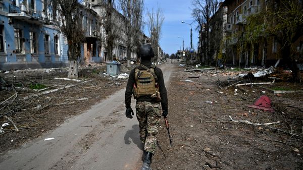 Russian troops in the center of Artemovsk - Sputnik International