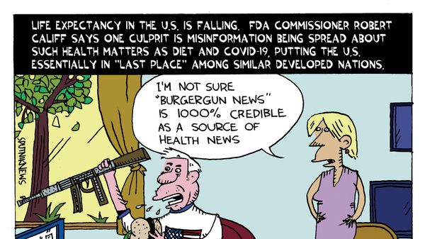 Misinformation Health Slump - Sputnik International