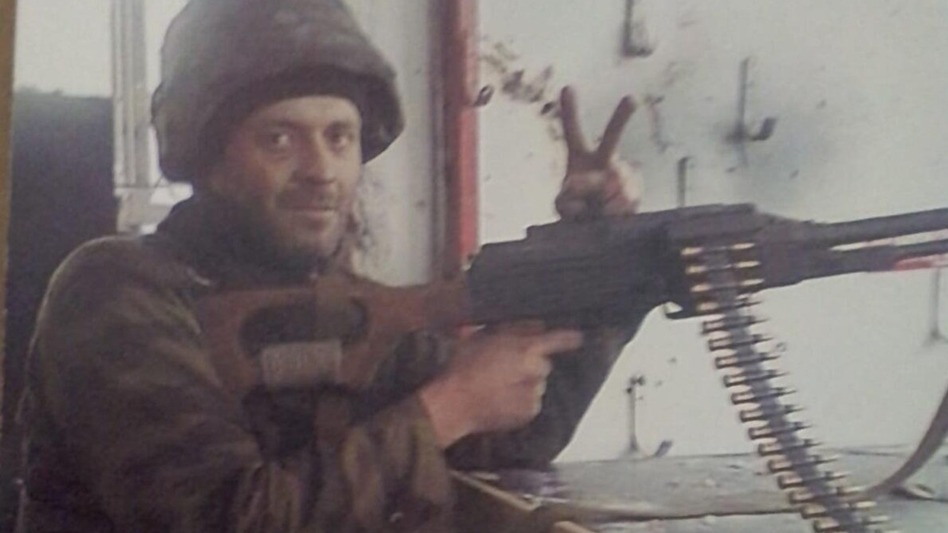 Donbass militia veteran Vitaly Shechkov at a checkpoint. From the fighter's personal photo archive. Donbass militia veteran Vitaly Shechkov at a checkpoint. From the fighter's personal photo archive. - Sputnik International, 1920, 14.04.2023